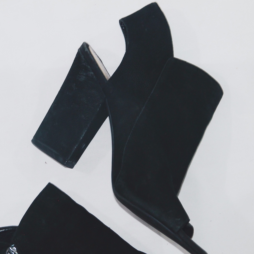 Jessica Simpson Suede Booties, Black